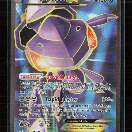 Pokemon 2016 Fates Collide Genesect EX FA #120/124
