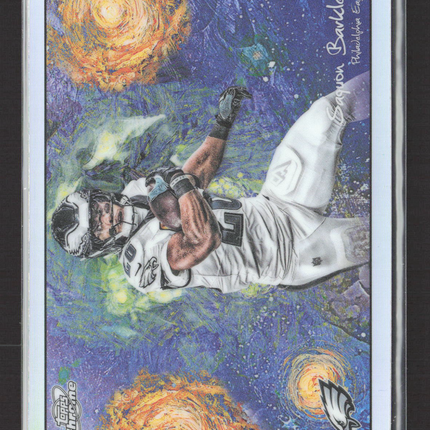 2025 Topps Chrome Stars in the Night Saquon Barkley #STN-16