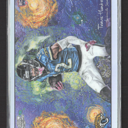 2025 Topps Chrome Stars in the Night Travis Hunter #STN-9 RC
