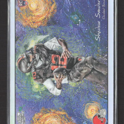 2025 Topps Chrome Shedeur Sanders #STN-3 RC Stars in the Night