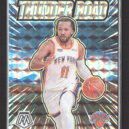 2025 Panini Mosaic Prizm Thunder Road Jalen Brunson #11