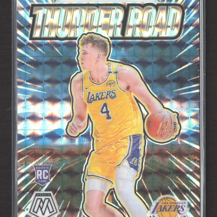 2024 Panini Mosaic Prizm Thunder Road Dalton Knecht #18 Silver RC