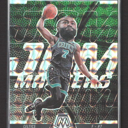 2025 Panini Mosaic Prizm Jam Masters Jaylen Brown #19 Silver