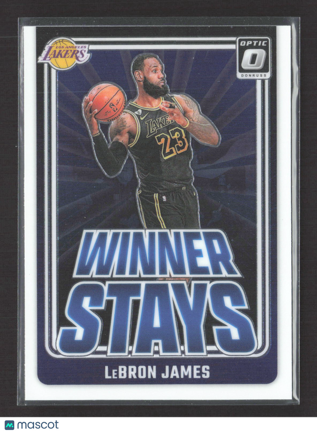 2025 Panini Donruss Optic Winner Stays LeBron James #1