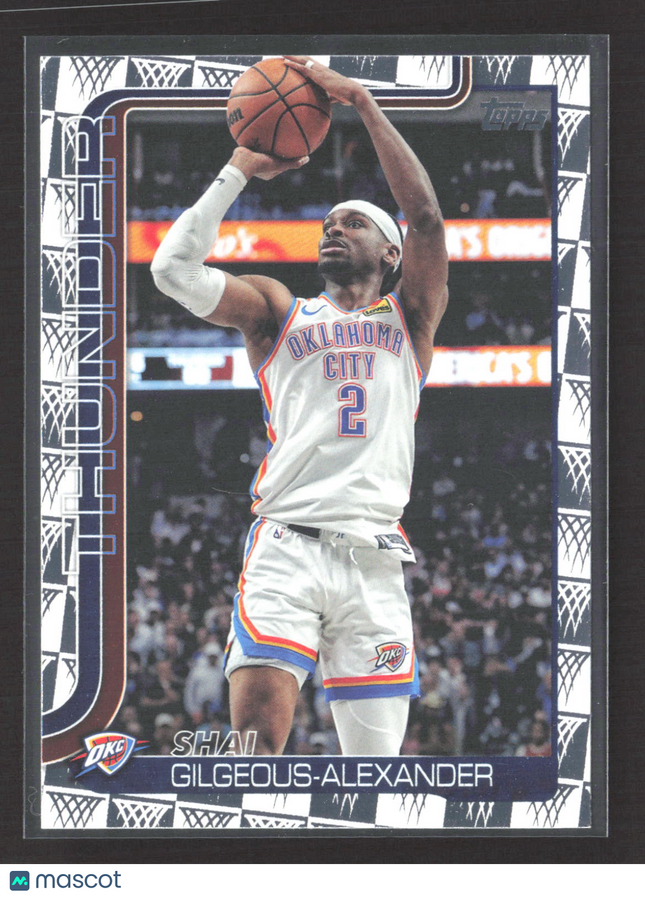 2025 Topps Flagship Shai Gilgeous-Alexander #115 Tip Off