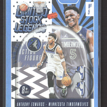 2025 Topps Limited Stock Legends Anthony Edwards #LST-40