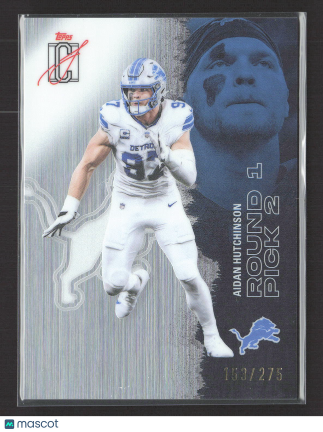 2025 Topps Signature Class Aidan Hutchinson #74 153/275