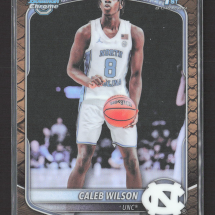 2025 Bowman Chrome University Caleb Wilson #BCP-83