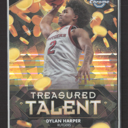 2024 Bowman Chrome University Treasured Talent Dylan Harper #TT-3