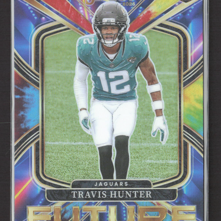 2026 Panini Select Football Future Travis Hunter #10 RC 03/25 Tie Dye