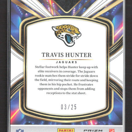 2026 Panini Select Football Future Travis Hunter #10 RC 03/25 Tie Dye