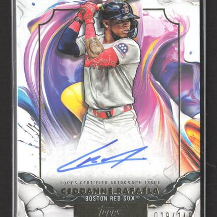 2025 Topps Inception Ceddanne Rafaela #RESA-CR 019/149 Auto