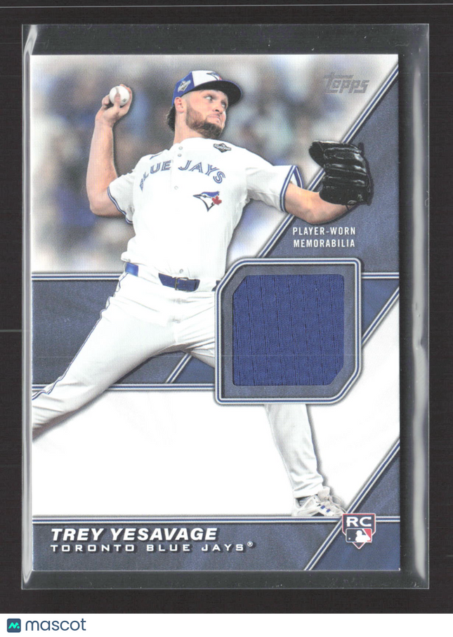 2026 Topps Baseball Trey Yesavage #MLM2-TY Player-Worn Jersey RC