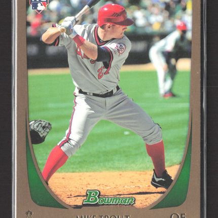 2011 Bowman Mike Trout #101 RC Gold