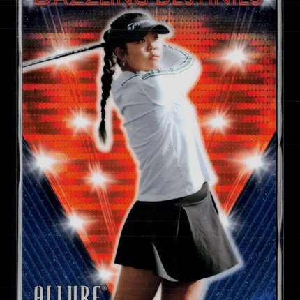 2026 Upper Deck Allure Golf Dazzling Destinies Jasmine Koo Orange 18/99