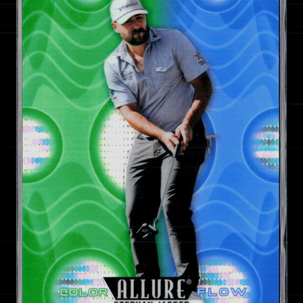 2026 Upper Deck Allure Golf Stephan Jaeger #CF-23 Spectrum Green-Blue /50