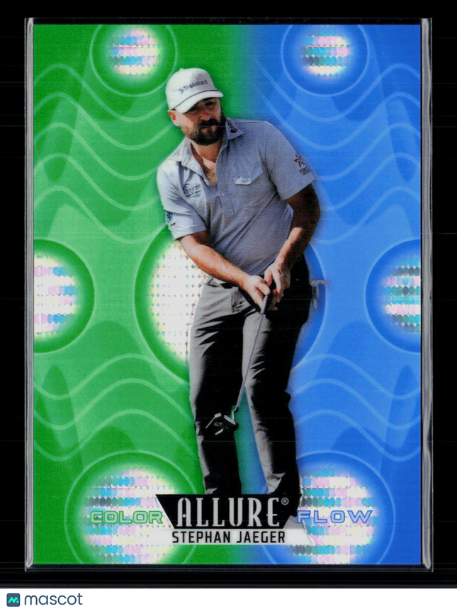 2026 Upper Deck Allure Golf Stephan Jaeger #CF-23 Spectrum Green-Blue /50