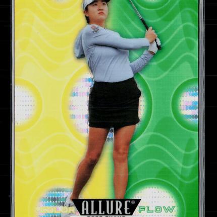 2026 Upper Deck Allure Color Flow Rose Zhang #CF-22 Spectrum Yellow-Green /99