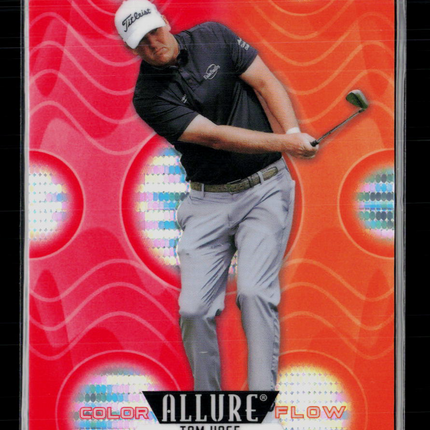 2026 Upper Deck Allure Color Flow Tom Hoge #CF-25 Spectrum Red-Orange /199