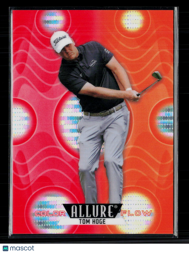 2026 Upper Deck Allure Color Flow Tom Hoge #CF-25 Spectrum Red-Orange /199