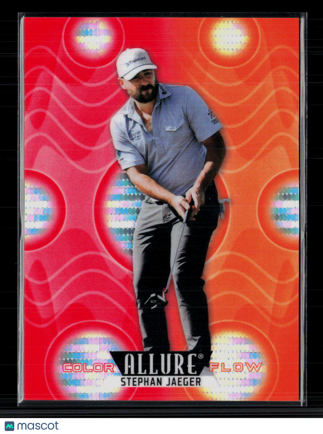 2026 Upper Deck Allure Color Flow Stephan Jaeger #CF-23 Spectrum Red-Orange /199