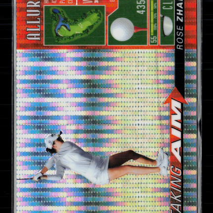 2026 Upper Deck Allure Golf Taking Aim Rose Zhang #TA-4 Spectrum Orange 87/99