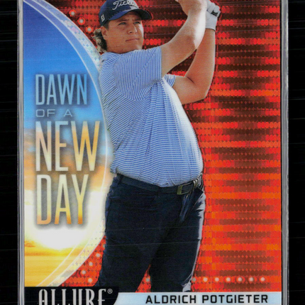 2026 Upper Deck Allure Golf Dawn of a New Day Aldrich Potgieter Orange 60/99
