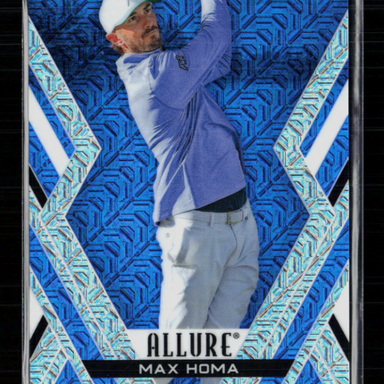 2026 Upper Deck Allure Golf Max Homa #15 Blue Tees /35