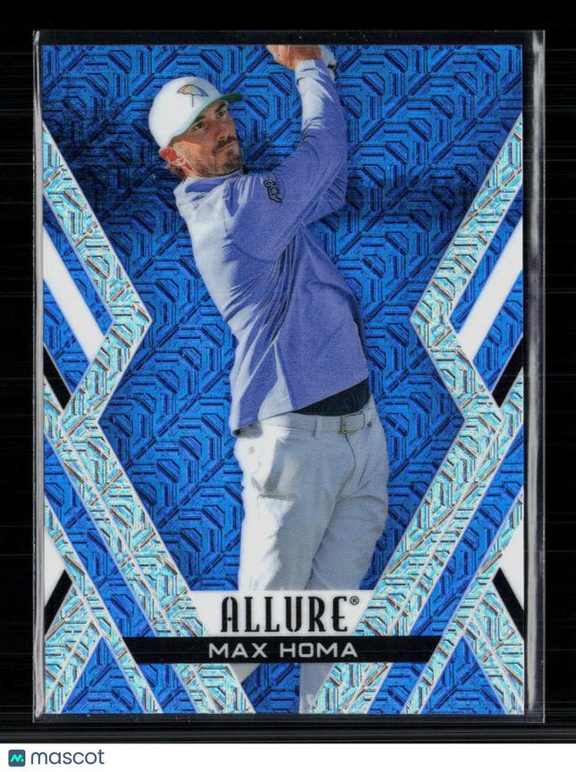 2026 Upper Deck Allure Golf Max Homa #15 Blue Tees /35
