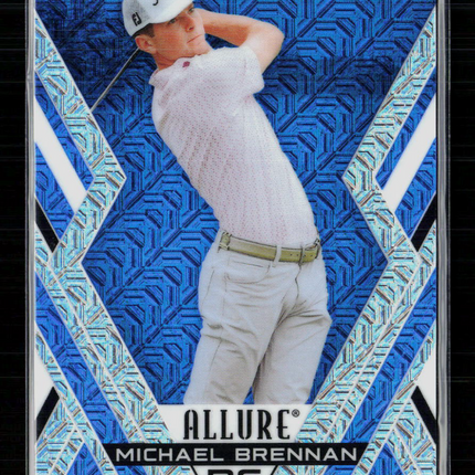 2026 Upper Deck Allure Golf Michael Brennan #46 Blue Tees RC /35