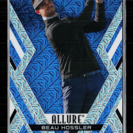 2026 Upper Deck Allure Golf Beau Hossler #29 Blue Tees /35