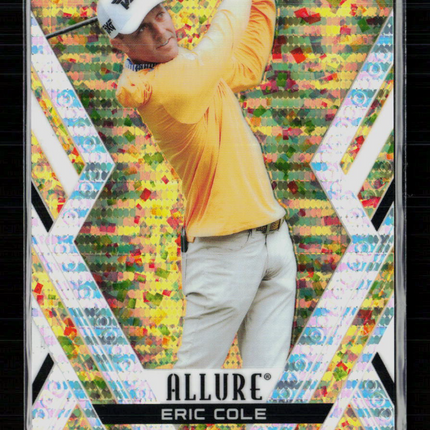 2026 Upper Deck Allure Golf Eric Cole #34 Gold Glitter Bomb /199