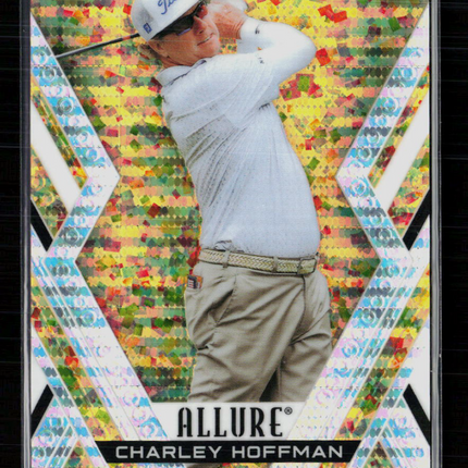 2026 Upper Deck Allure Golf Charley Hoffman #27 Gold Glitter Bomb /199