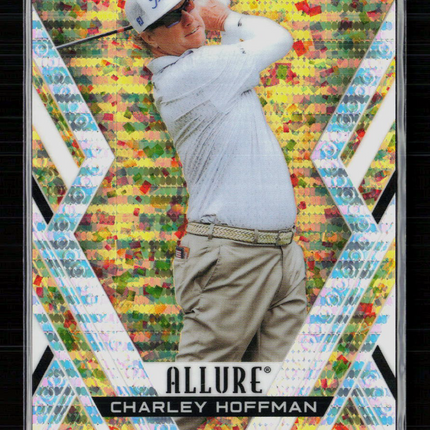 2026 Upper Deck Allure Golf Charley Hoffman #27 Gold Glitter Bomb /199