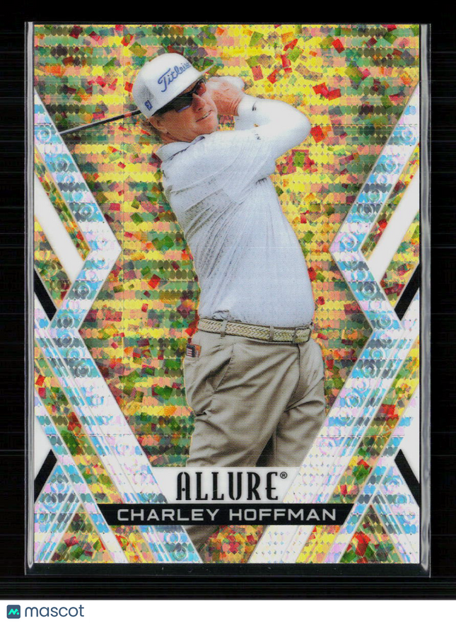 2026 Upper Deck Allure Golf Charley Hoffman #27 Gold Glitter Bomb /199