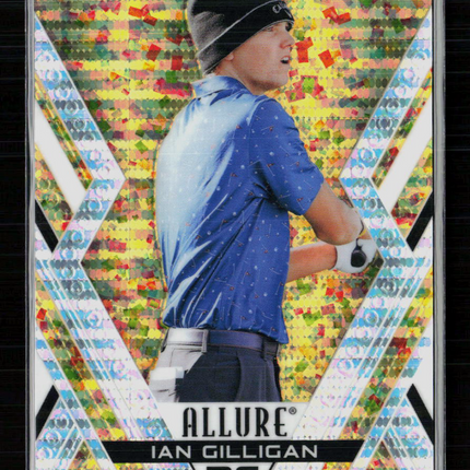2024 Upper Deck Allure Golf Ian Gilligan #52 Gold Glitter Bomb RC /199