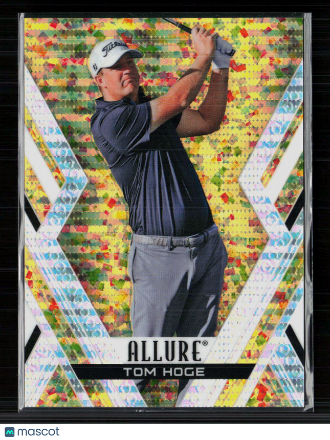 2026 Upper Deck Allure Golf Tom Hoge #17 Gold Glitter Bomb /199
