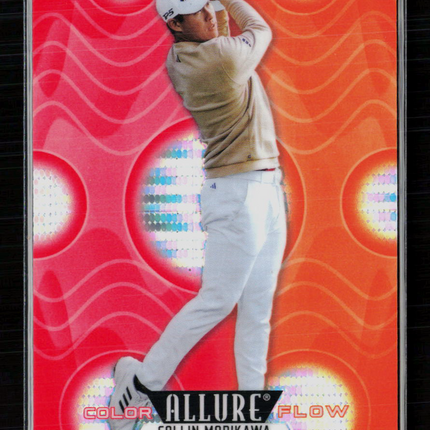 2026 Upper Deck Allure Color Flow Collin Morikawa #CF-3 Spectrum Red-Orange /199