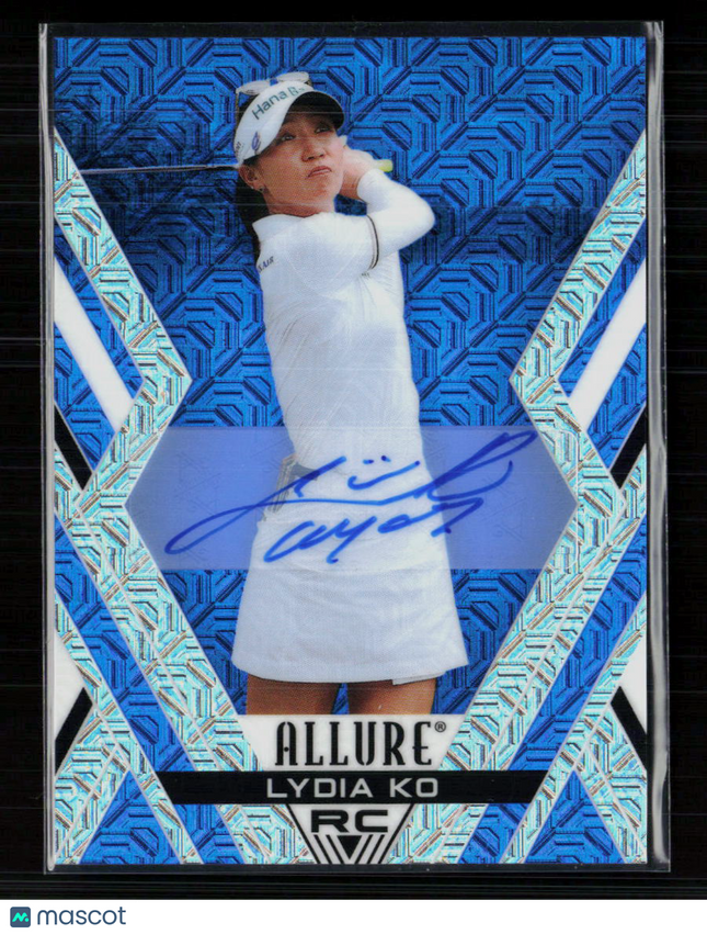 2026 Upper Deck Allure Golf Lydia Ko #50 Blue Tees Auto RC Auto /35