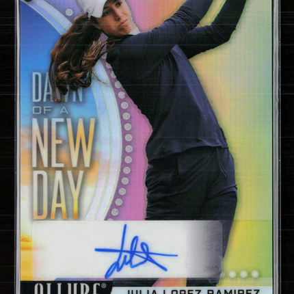 2026 Upper Deck Allure Golf Dawn of a New Day Julia Lopez Ramirez Rainbow Auto