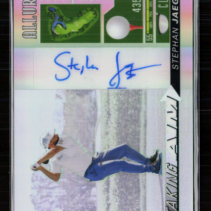 2026 Upper Deck Allure Golf Taking Aim Stephan Jaeger #TA-14 Rainbow Auto