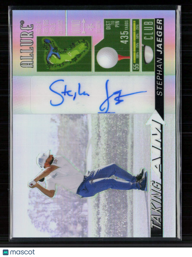 2026 Upper Deck Allure Golf Taking Aim Stephan Jaeger #TA-14 Rainbow Auto