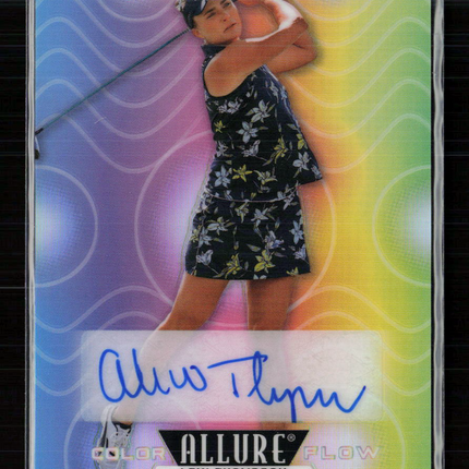 2026 Upper Deck Allure Color Flow Lexi Thompson #CF-8 Rainbow Auto
