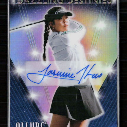 2024 Upper Deck Allure Golf Dazzling Destinies Jasmine Koo #DD-8 Rainbow Auto