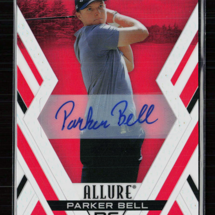 2026 Upper Deck Allure Golf Parker Bell #43 Red Tees Auto RC