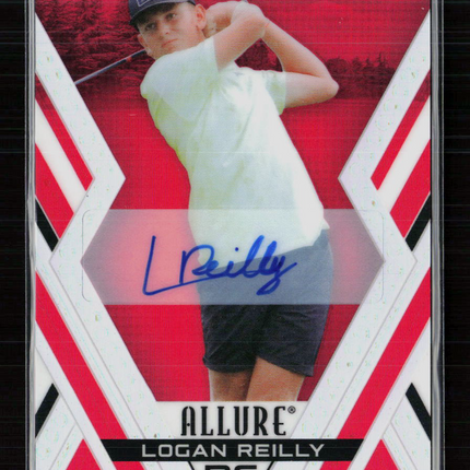 2026 Upper Deck Allure Golf Logan Reilly #49 Red Tees Auto RC