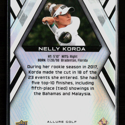 2026 Upper Deck Allure Golf Nelly Korda #41 RC
