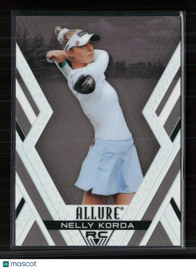 2026 Upper Deck Allure Golf Nelly Korda #41 Black Rainbow RC