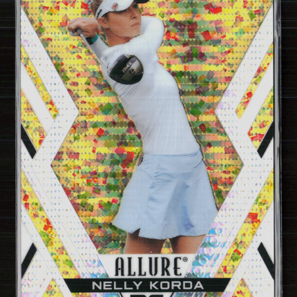 2026 Upper Deck Allure Golf Nelly Korda #41 Gold Glitter Bomb RC