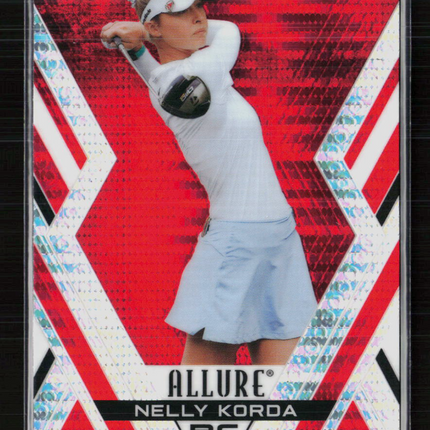 2026 Upper Deck Allure Golf Nelly Korda #41 Red Tees RC